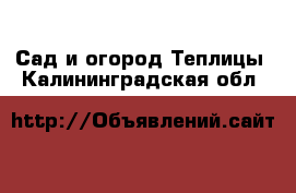 Сад и огород Теплицы. Калининградская обл.